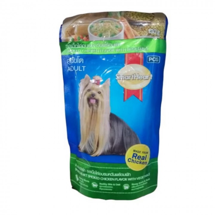 SMARTHEART DOG POUCH 130G