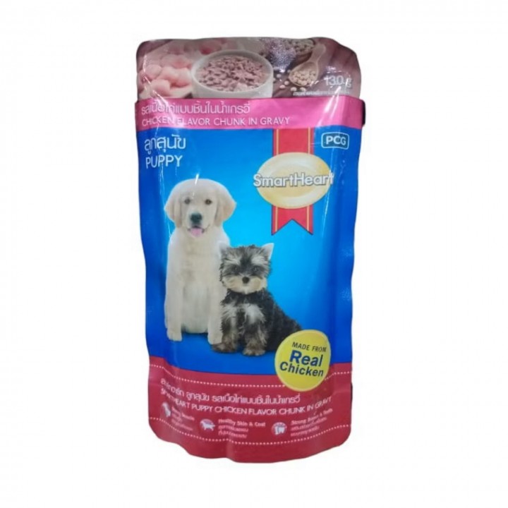 SMARTHEART DOG POUCH 130G